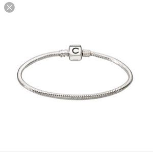 Chamilia snap charm bracelet